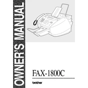 Brother FAX-1800C