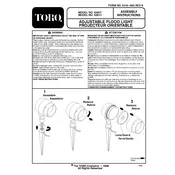 Toro Adjustable Flood Light 52607 Light Kit manual cover