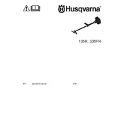 Husqvarna 135R Brushcutter manual cover