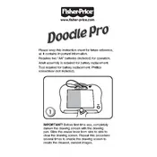 Fisher Price Mattel Doodle Pro N1997 Toy manual cover