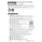 Sealey SMS2101 Sharpener manual cover