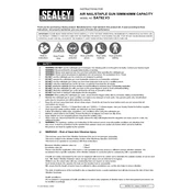 Sealey SA792.V3 Staple Gun manual cover