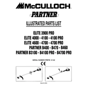 McCulloch Elite 3900 Pro manual cover