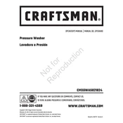 Craftsman CMXGWAS021024 Washer manual cover