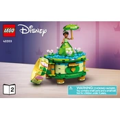 LEGO Sleeping Beauty 43203-2 Construction Set manual cover