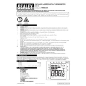 Sealey VS900.V4 Thermometer manual cover