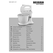 Severin SM 3810 Mixer manual cover