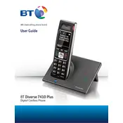 BT Diverse 7410 Plus Phone manual cover