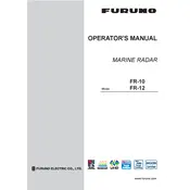 Furuno FR-12 Radar manual cover