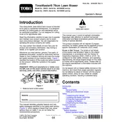 Toro TimeMaster 76-cm 20976 Mower manual cover