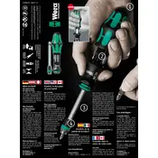 Wera 818-4-1 Screwdriver manual cover