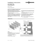 Viessmann Vitoligno 300-C Fire Safety Set Accessory manual cover