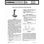 Shure 526T Microphone manual cover