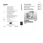 Canon Optura100MC manual cover