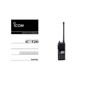 Icom IC-T2H Transceiver manual cover