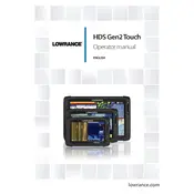Lowrance HDS Gen2 Touch Fish Finder