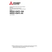 Mitsubishi MES3-EAP1-AI Software manual cover