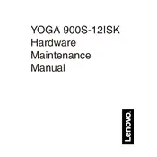 Lenovo IdeaPad Yoga 900S-12ISK Laptop manual cover