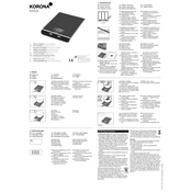 Korona 78015 Scale manual cover