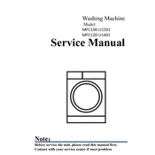 Bush MFC100-U1401 9401789 Washing Machine manual cover