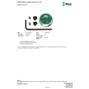 Wera 8000 B-R Repair Kit for Zyklop Head Ratchet manual cover