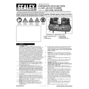 Sealey SAC1276B Compressor manual cover