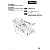 Scheppach Forsa 8.0 1901703902 Saw manual cover