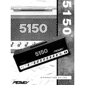 Peavey 5150 Amplifier manual cover