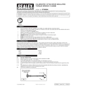 Sealey STW804 Wrench manual cover