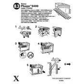 Xerox Phaser 5400 Memory DIMM Printer manual cover