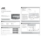 JVC LT-43C888 manual cover