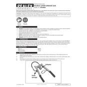 Sealey AK4403 Grease Gun manual cover