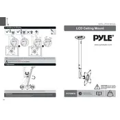 Pyle PCTVM15 Ceiling Mount manual cover