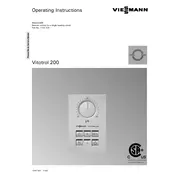 Viessmann Vitotrol 200 Control Unit