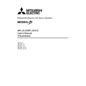 Mitsubishi MR-J5D-G Parameter manual cover