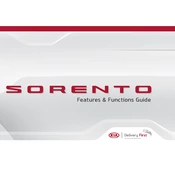 Kia Sorento 2021 SUV manual cover