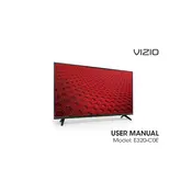 Vizio E320-C0E TV manual cover