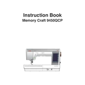 Janome Memory Craft 9450QCP manual cover