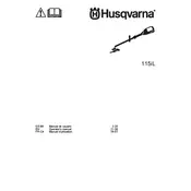 Husqvarna 115iL Brushcutter manual cover