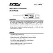 Flir Extech TM55 Thermometer manual cover