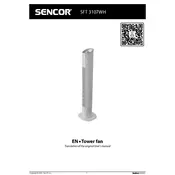 Sencor SFT 3107WH Fan manual cover