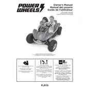 Power Wheels Mattel Barbie Dune Racer FLR10 Toy manual cover