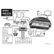 Yamaha PDM-4210E Monitor manual cover