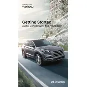 Hyundai Tucson 2018 SUV manual cover