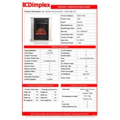 Dimplex Mini Mozart MMZ15E Electric Suite manual cover