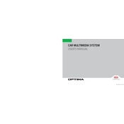 Kia Optima Hybrid Car Multimedia System 2016 Sedan