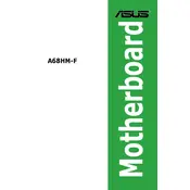 ASUS A68HM-F Motherboard manual cover