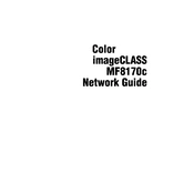 Canon Color imageCLASS MF8170c H12297 manual cover