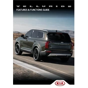 Kia Telluride 2020 Crossover SUV manual cover