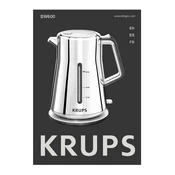 Krups BW600E50 Kettle manual cover